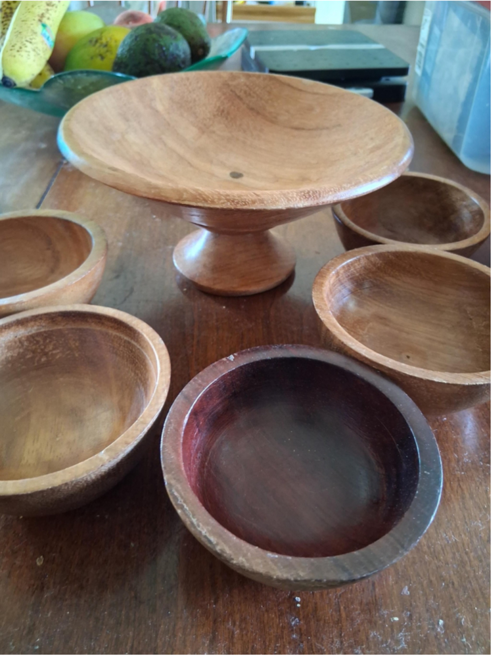 Wood handmade Bowl set